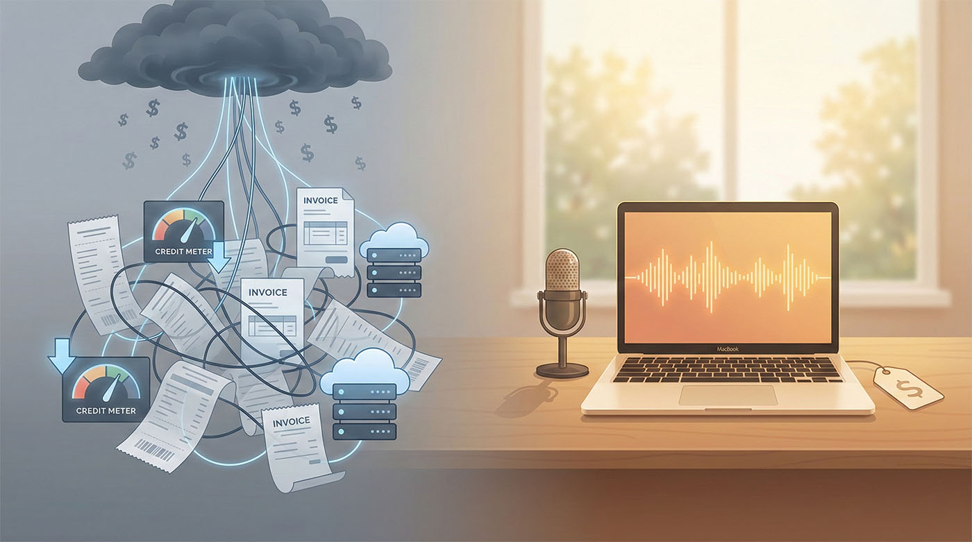 The Real Cost of AI Voice Cloning: Subscription Tools vs One-Time On-Device Apps